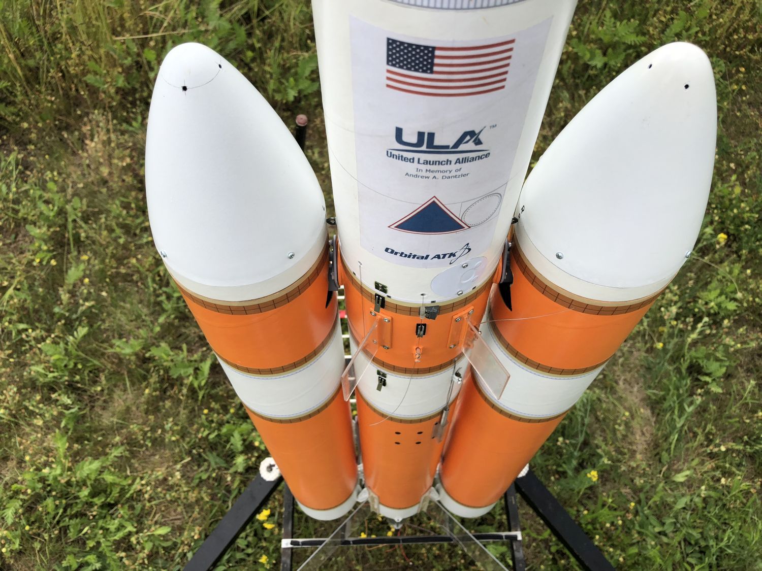 Foto před startem, DELTA IV HEAVY PARKER SOLAR PROBE, Modelpark Suché 26.6. 2021